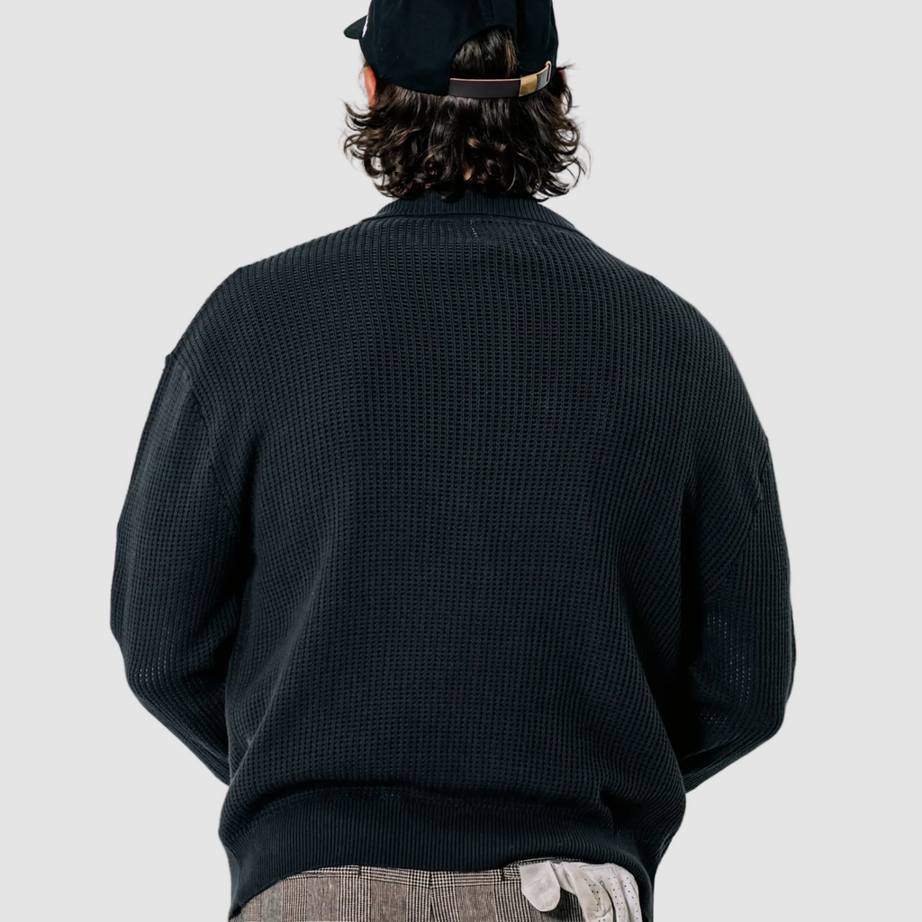 Loose Knit QTR Zip