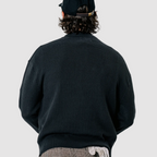 Loose Knit QTR Zip