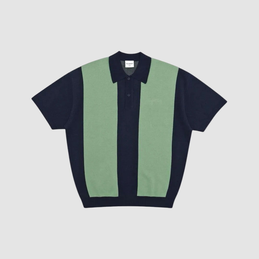 Browne Knit Polo Sweater
