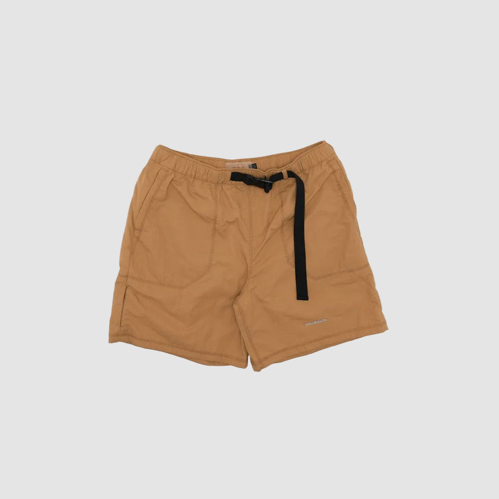 Explore Classic Utility Nylon Shorts (Tan)