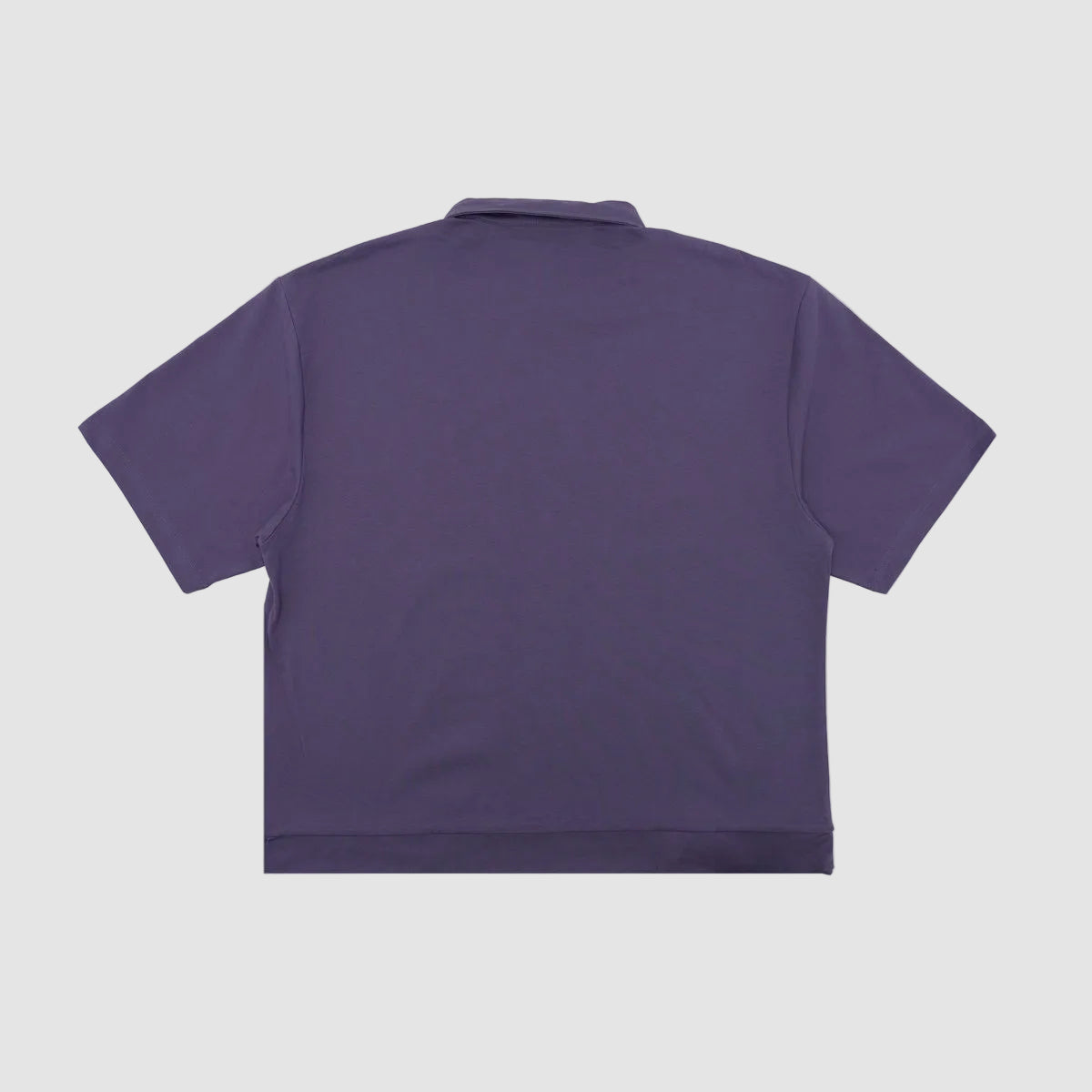 Lanser Jersey Zip Polo (Purple)