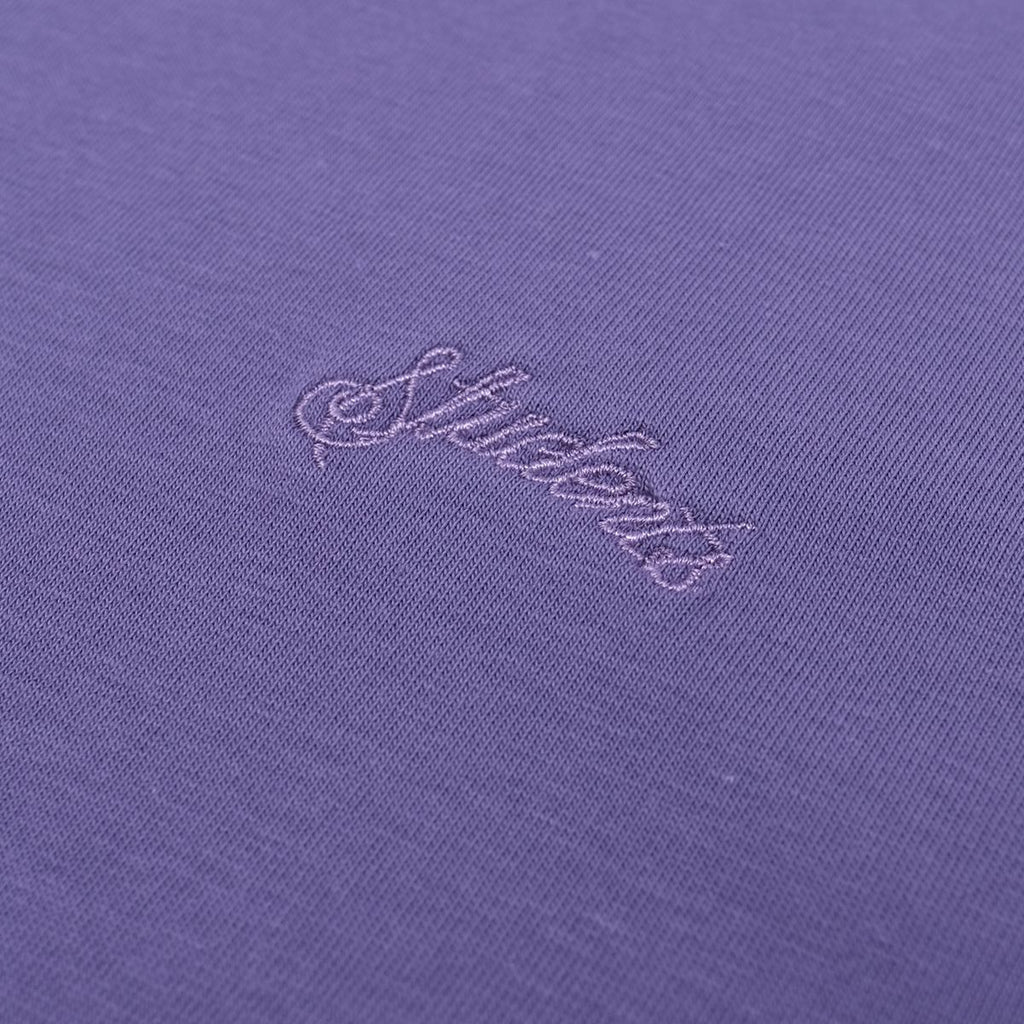 Lanser Jersey Zip Polo (Purple)