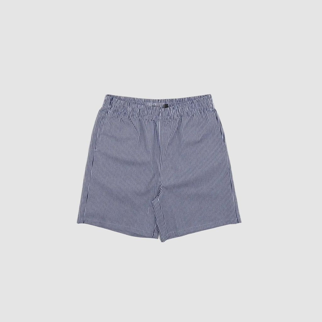 Otis Stripe Oxford Shorts (Navy)