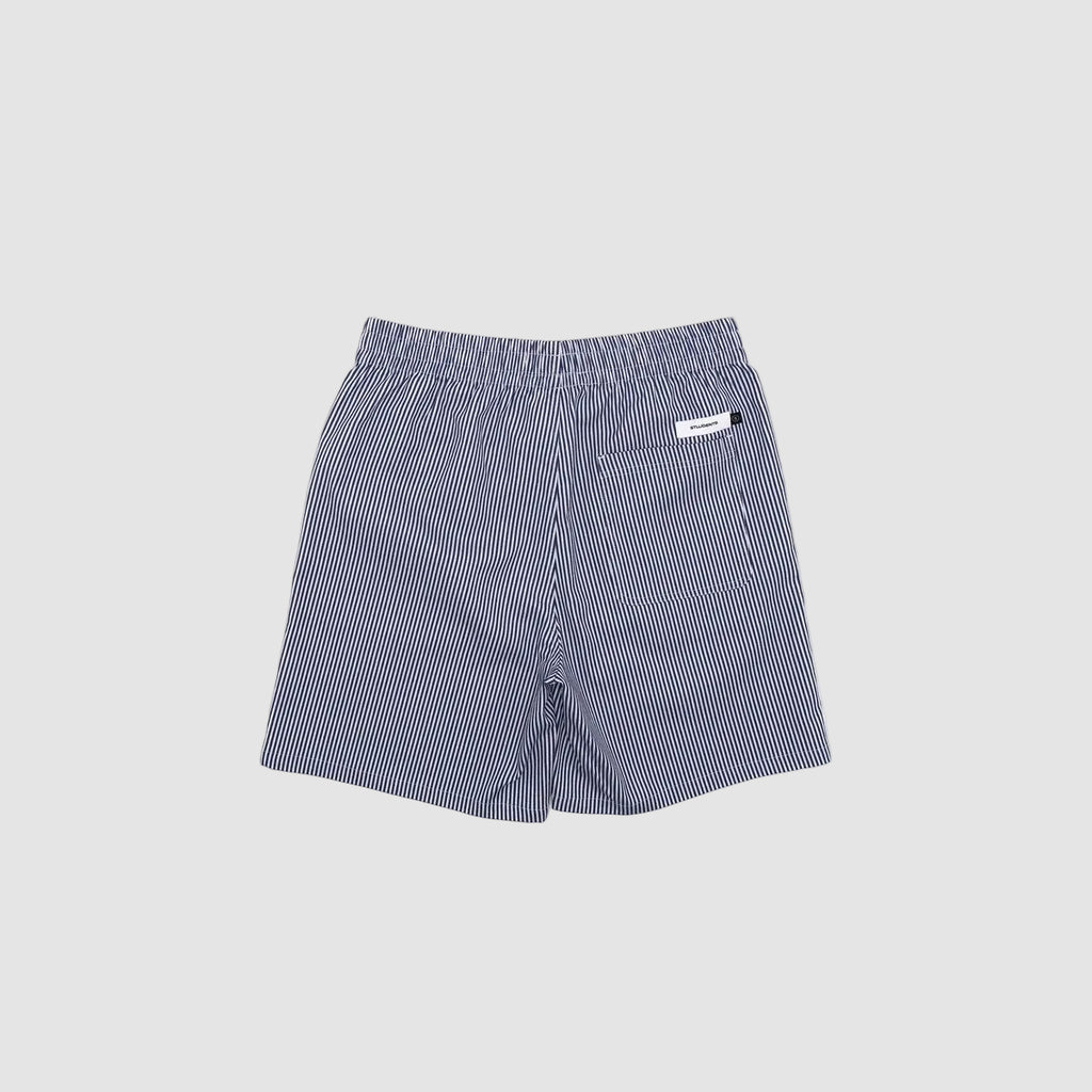 Otis Stripe Oxford Shorts (Navy)