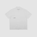 Oxford Poplin Button-Up Shirt (White)