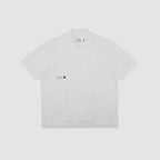 Oxford Poplin Button-Up Shirt (White)