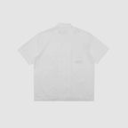 Oxford Poplin Button-Up Shirt (White)