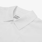 Oxford Poplin Button-Up Shirt (White)