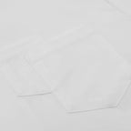Oxford Poplin Button-Up Shirt (White)