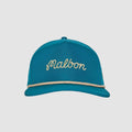 Two Man Scramble Nylon Rope Hat (Blue-Green)