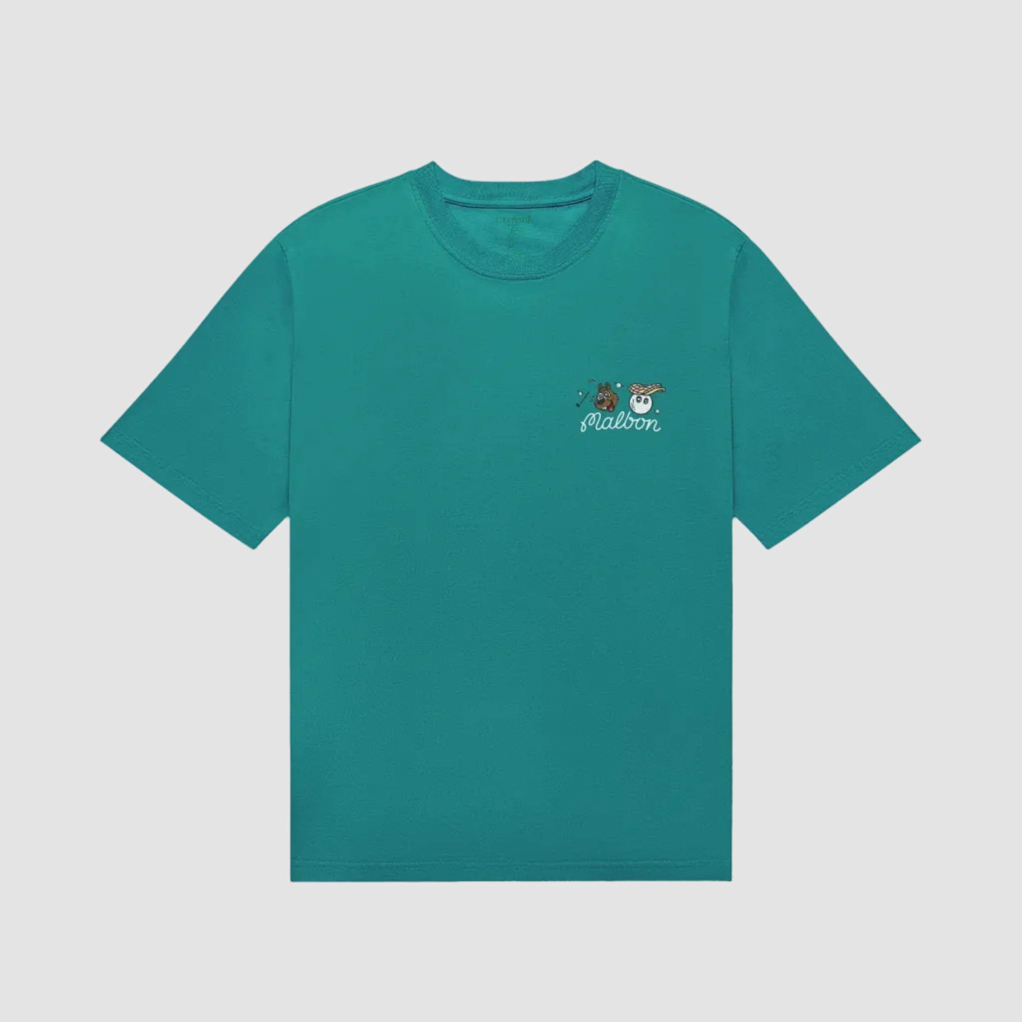 Two Man Scramble T-Shirt (Blue-Green)