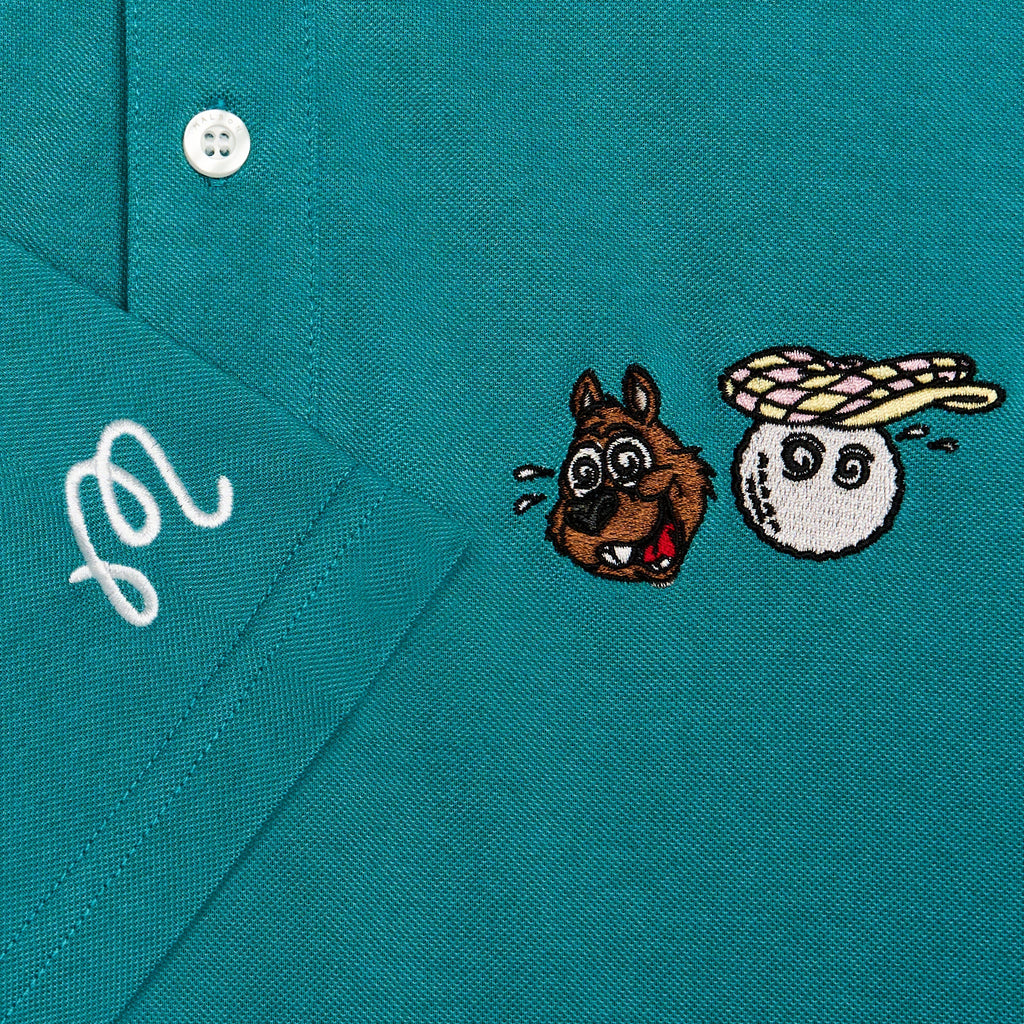 Two Man Scramble Pique Polo